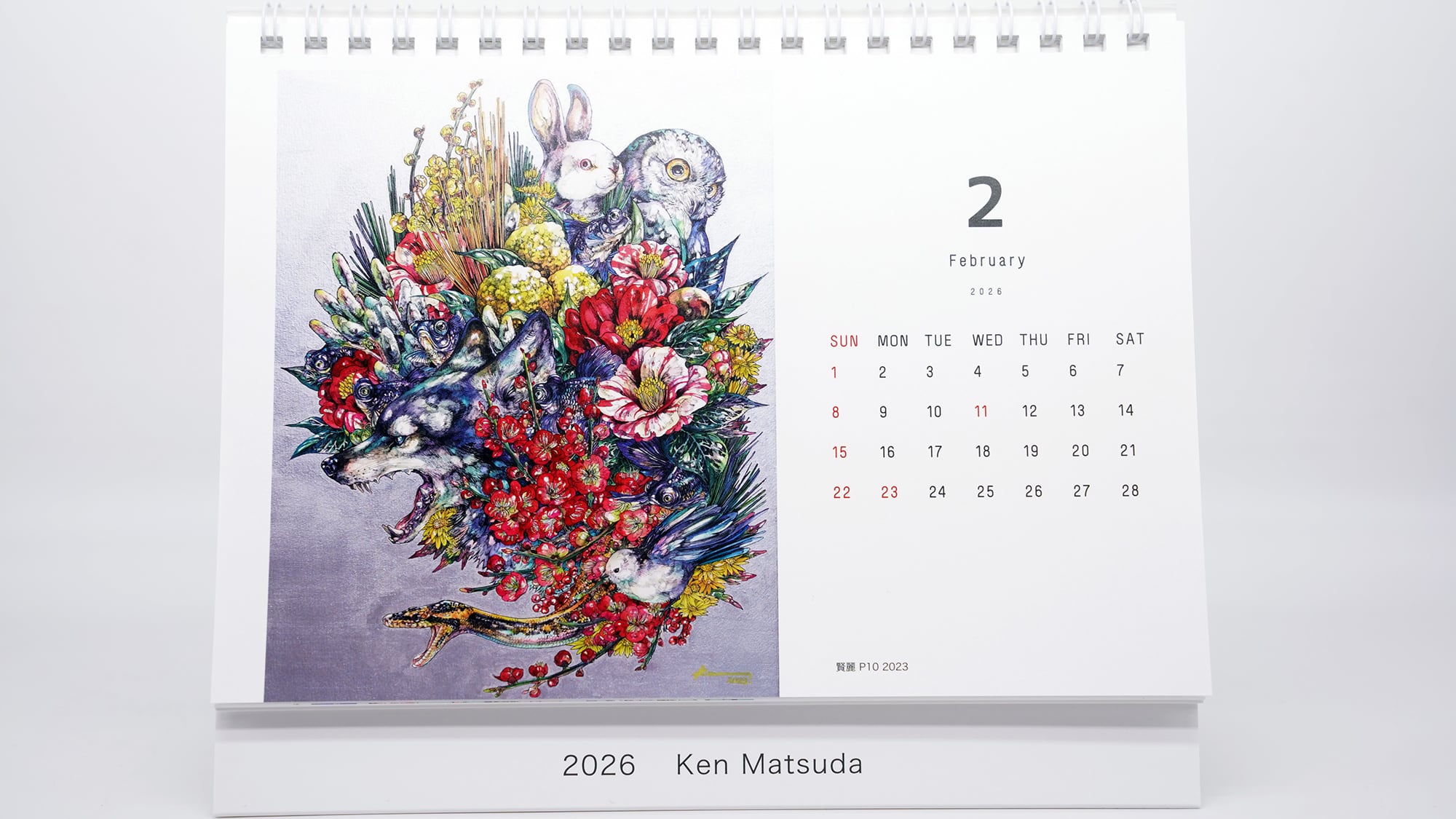 マツダケン卓上カレンダー2026 | KEN MATSUDA ONLINE STORE