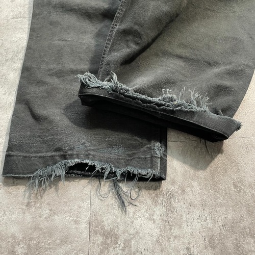 ブラック カーゴパンツ Carhartt EB281 BLK 34×34 詳細写真15