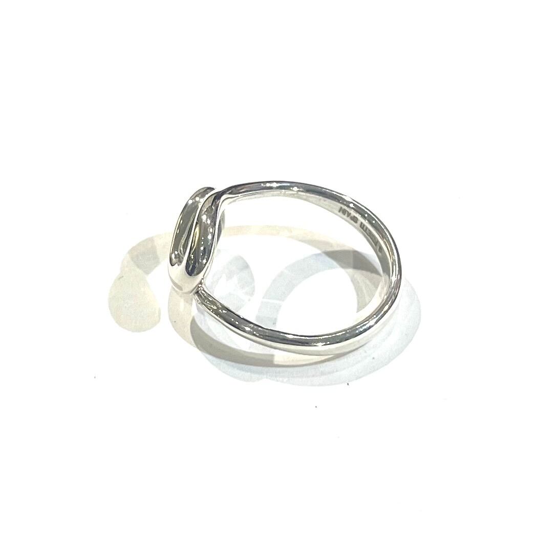 希少【TIFFANY&CO】【12号】2243 オープンウェーブ指輪 12号