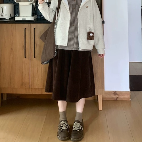 コーデュロイキュロットパンツ ・12552