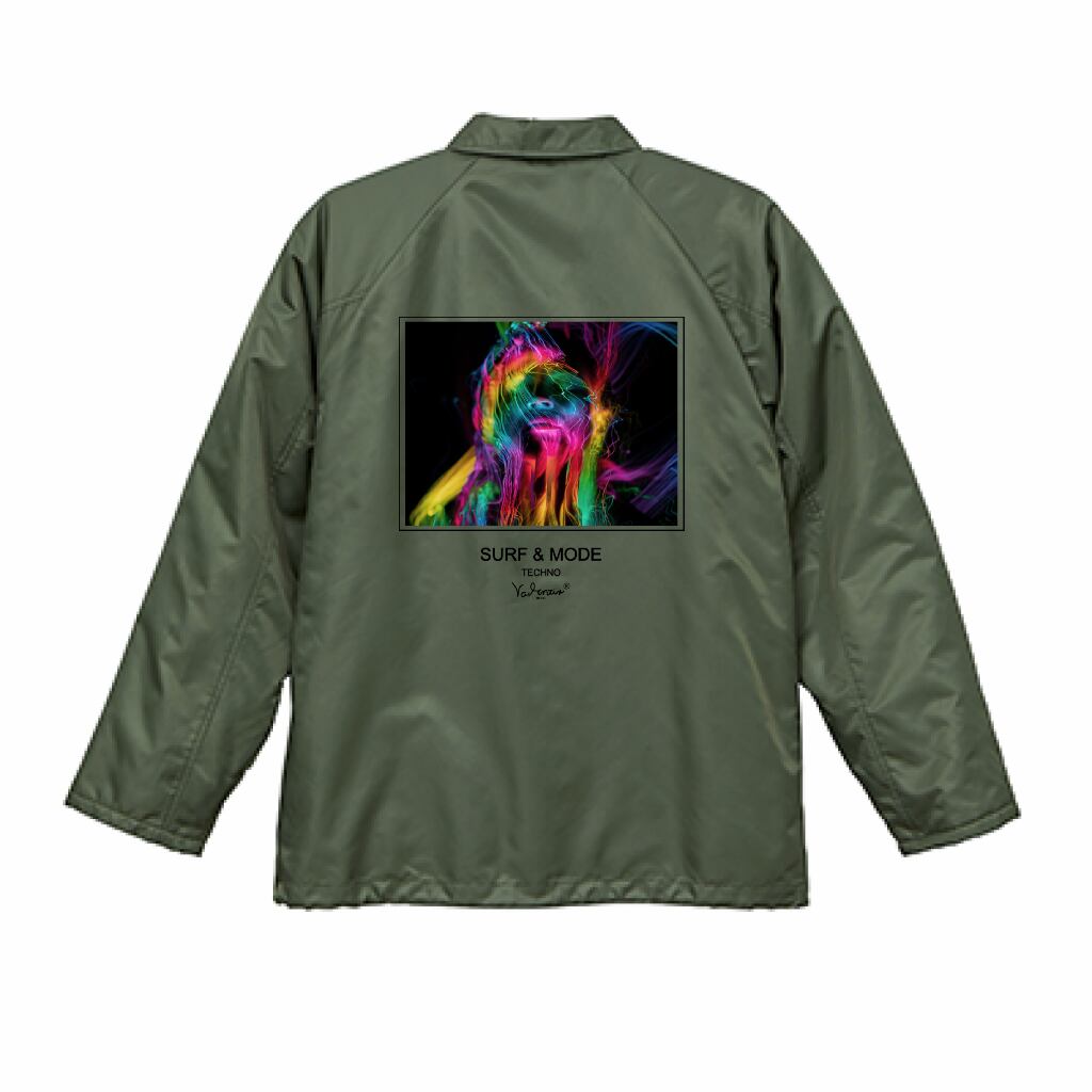 （両面印刷）United Athle コーチジャケット（ボア裏地付）