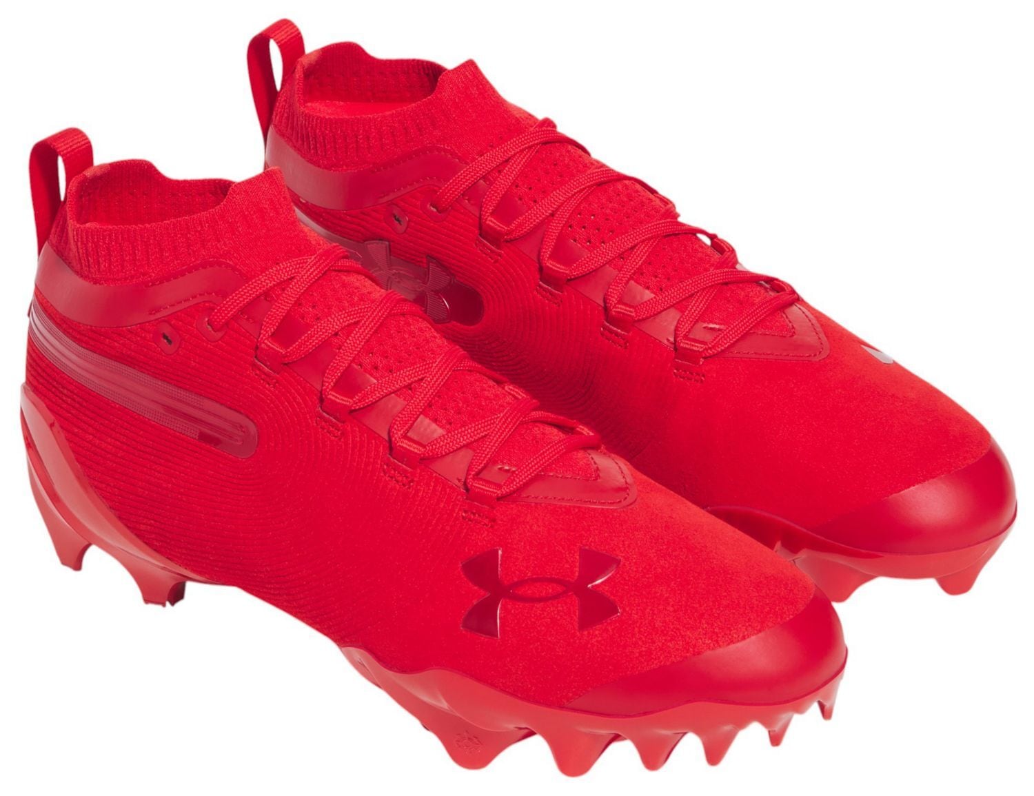 SPOTLIGHT SUEDE PRO MC 2025 レッド アメフト スパイク | END ZONE