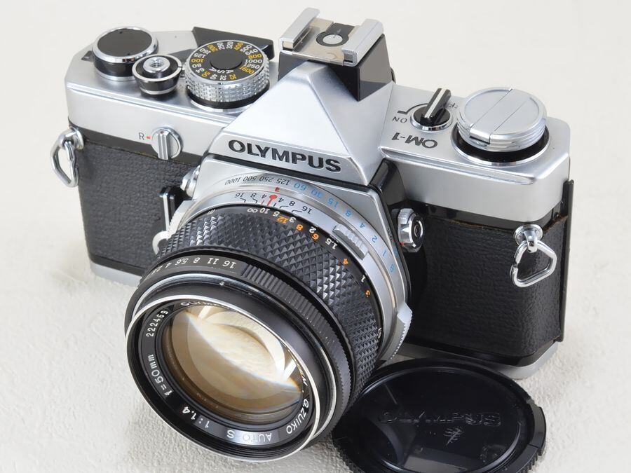 整備済・完動美品☆ OLYMPUS OM-1/G・ZUIKO 50mm f1.4