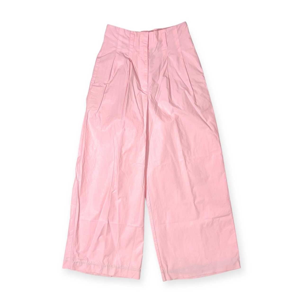 KBF ケービーエフ タック入り コーティング ワイドパンツ One /ピンク/アーバンリサーチ