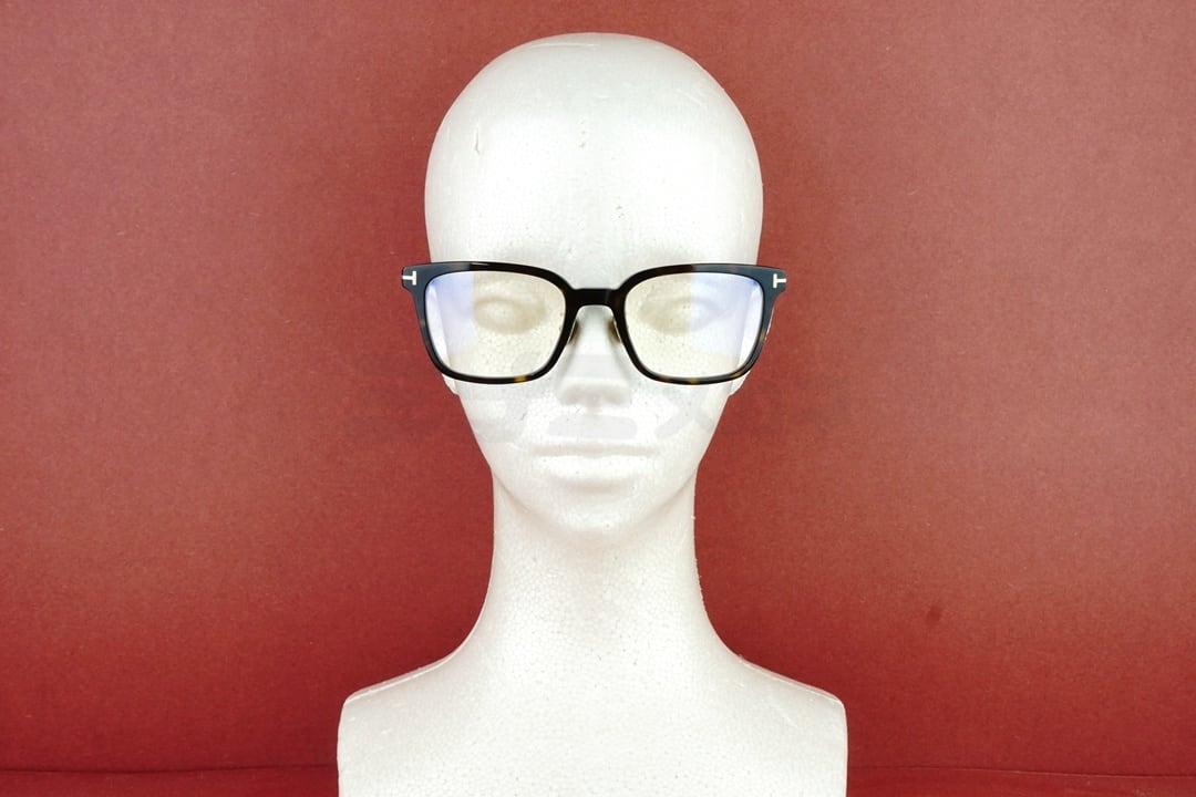 TOM FORD ブルーライトカット TF5859-D-B ECO 052 スクエア メンズ