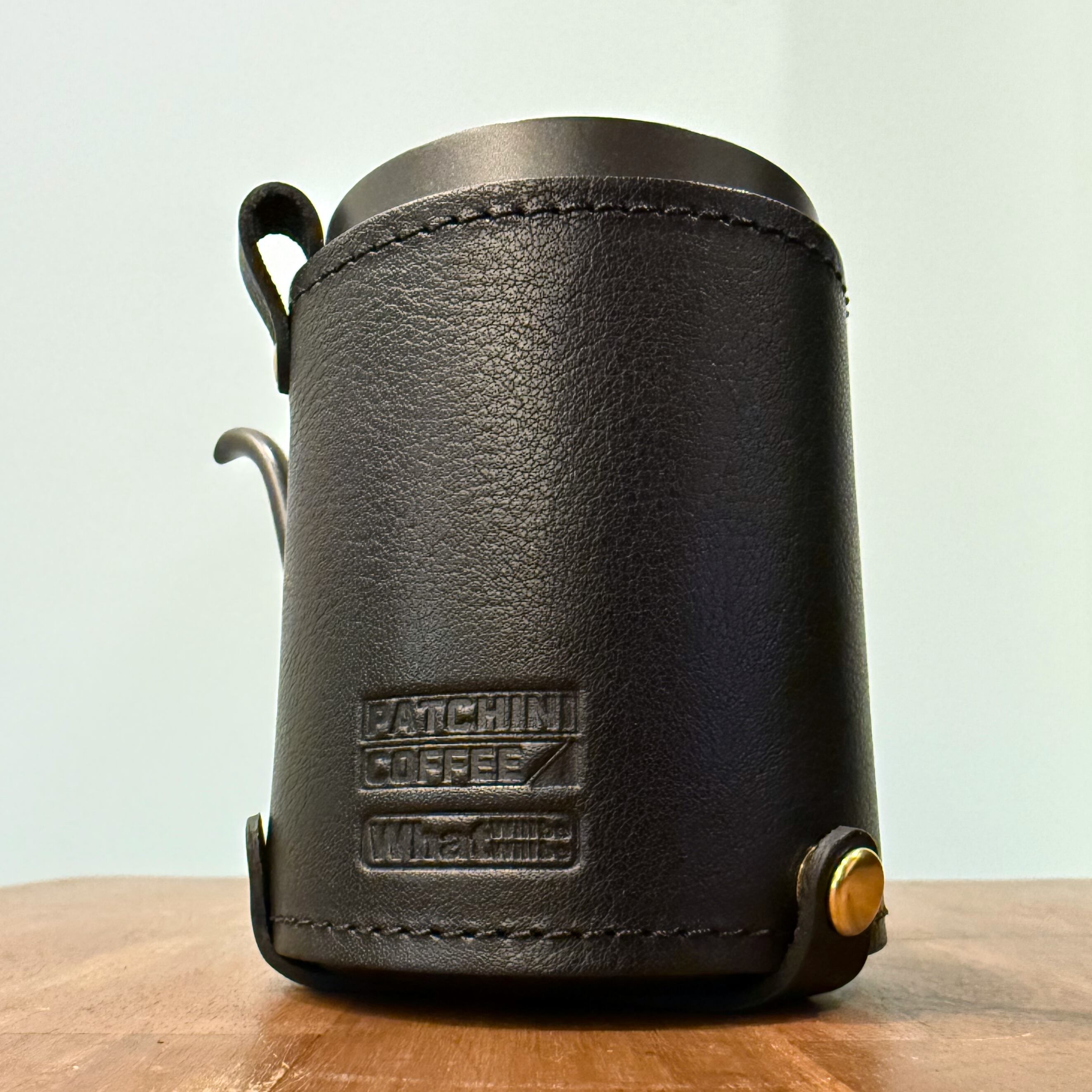 Coresドリップポット用ブラックオイルレザーカバー | 自家焙煎珈琲豆