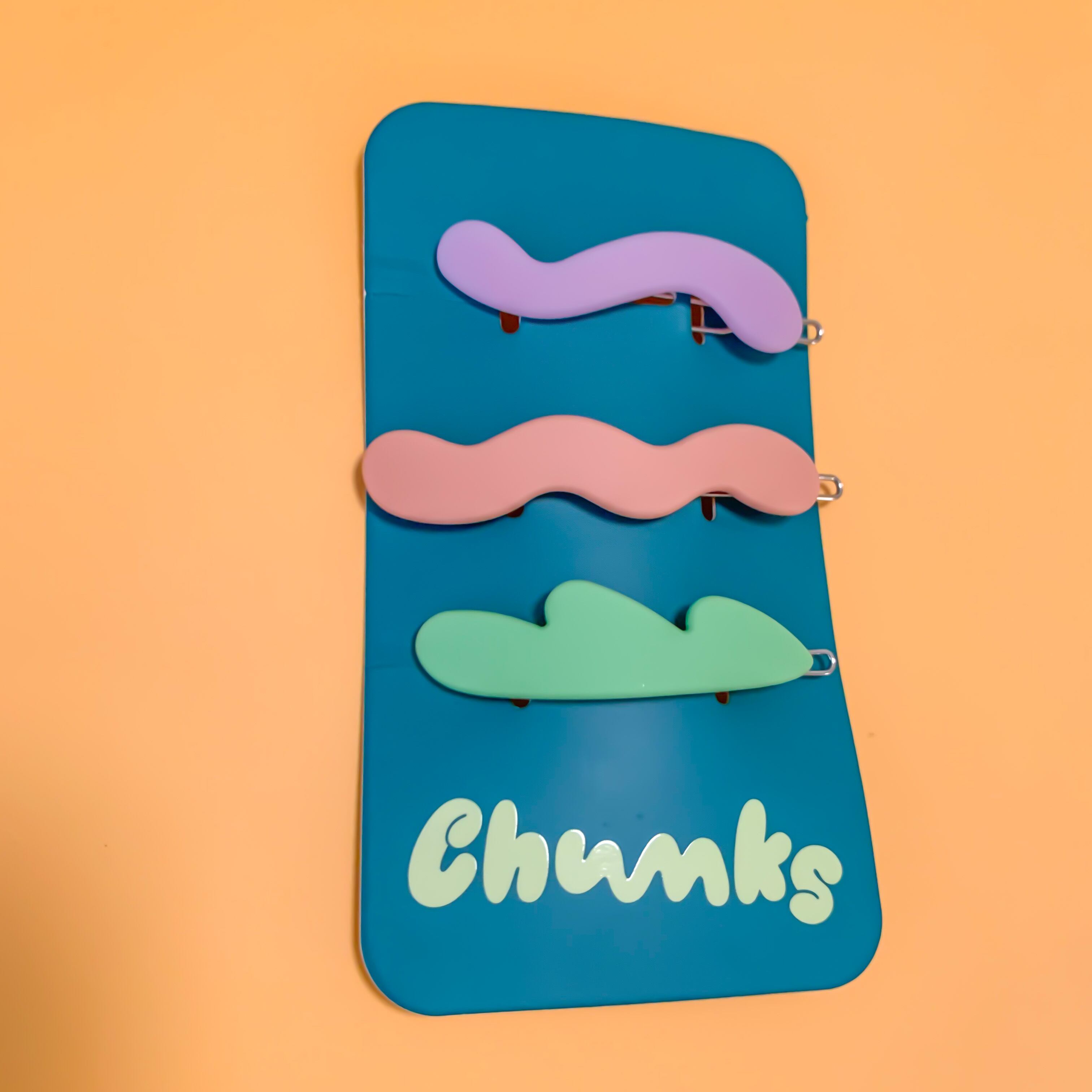 chunks - Waves Barrette Pack | ❤︎ always me time ❤︎