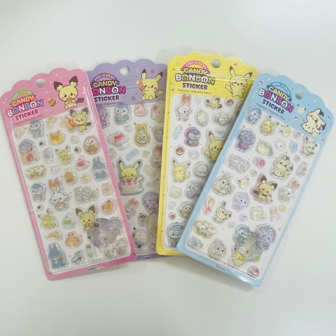 韓国限定 ポケピース キャンディ ボンボン シール ポケモンコリア