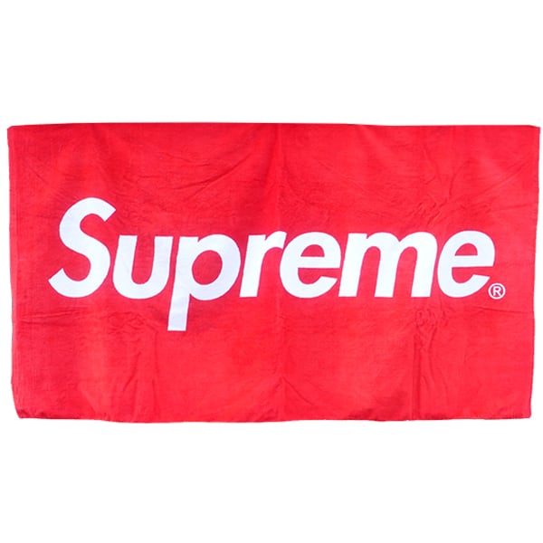 Supreme Box Logo Beach Towel ビーチタオル 20th