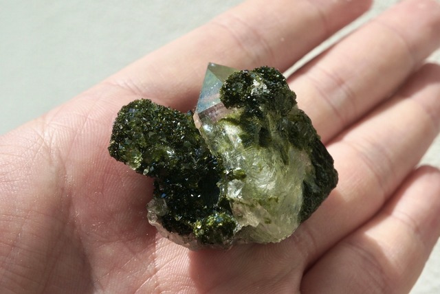 トルコ産エピドート/クォーツ ② Epidote / Quartz 1560