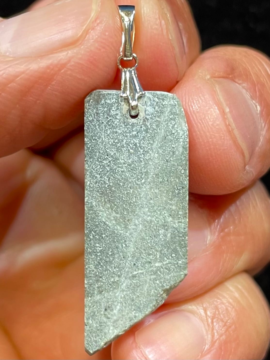 10) New!願い「高千穂・天照石」研磨原石シルバーPT