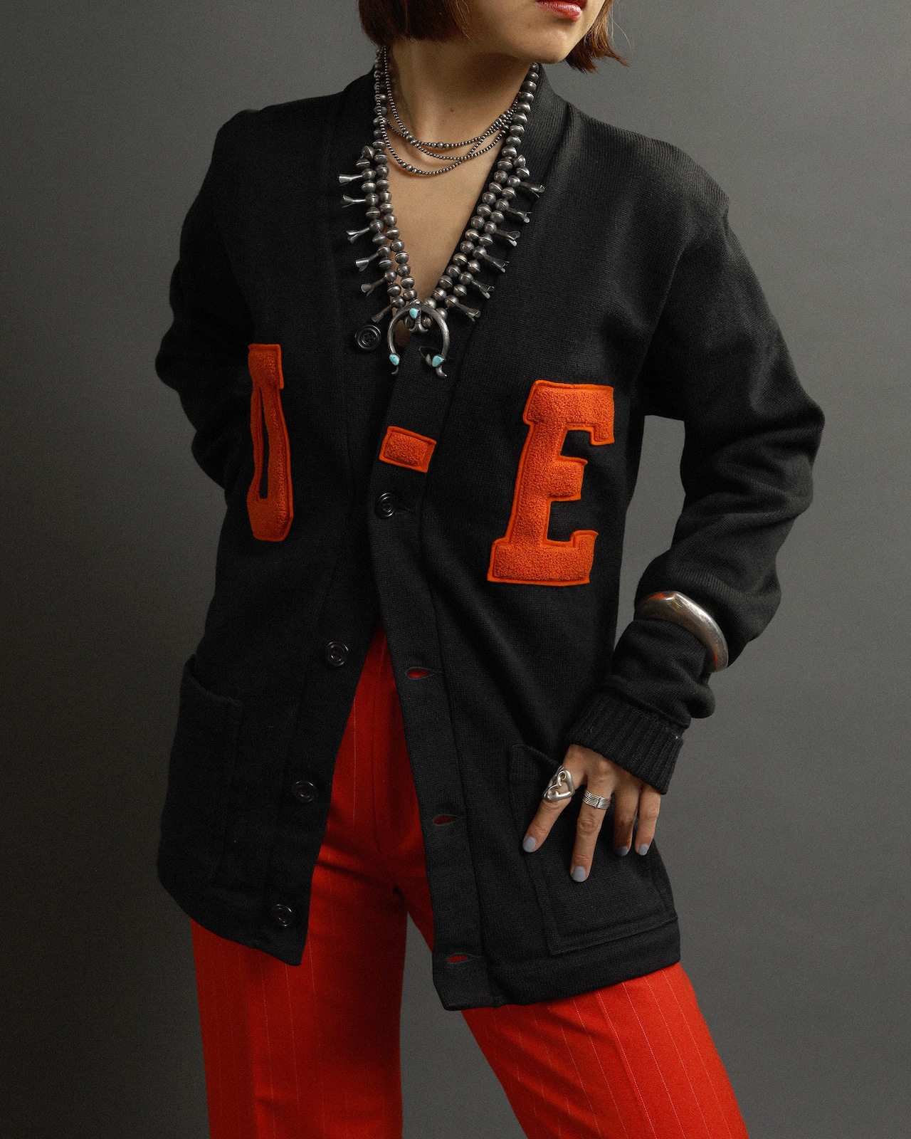 1940's U-E / Lettered Knit