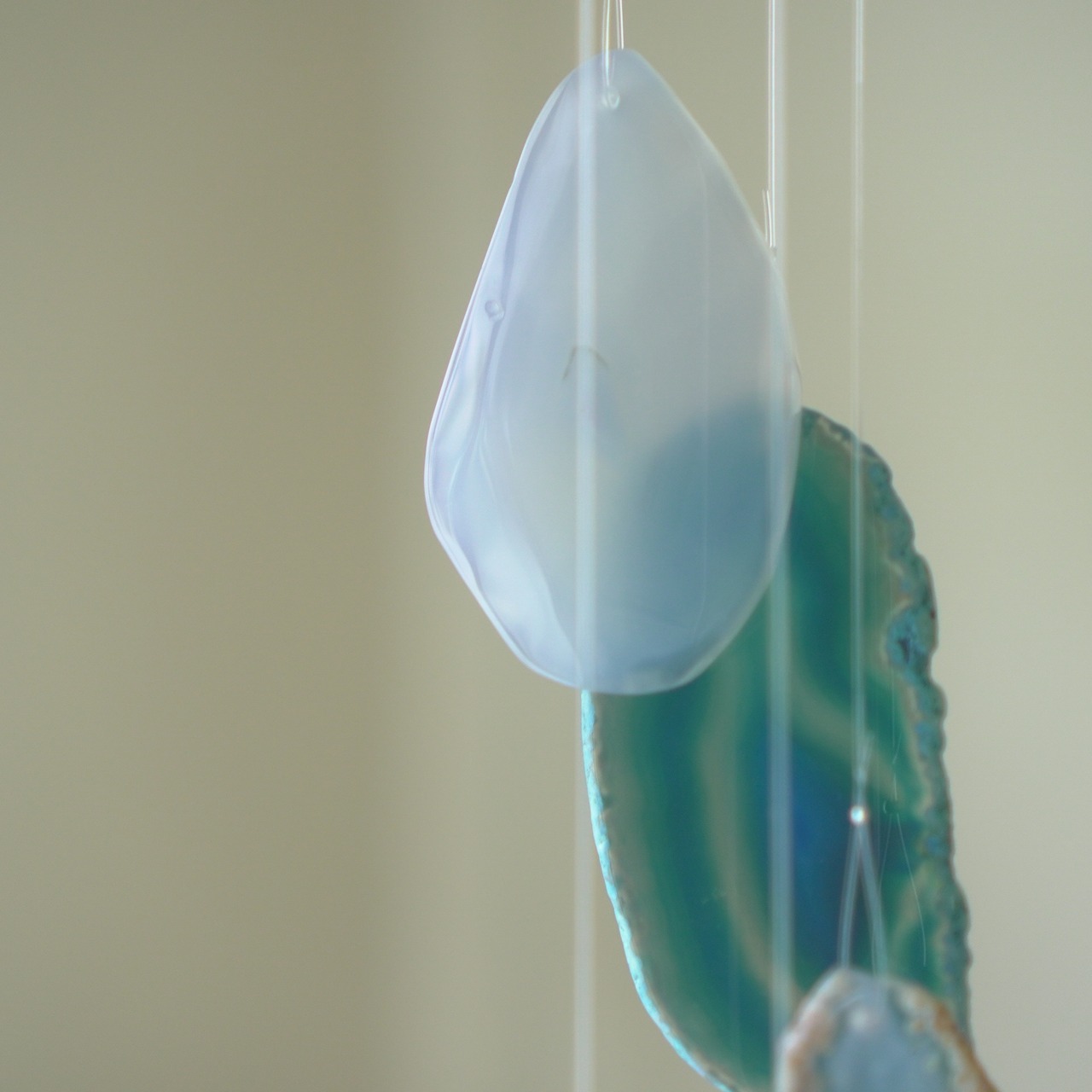 Sea Shallows 14 - アゲートヒーリングチャイム / Agate Sun Catcher Wind Chime 640