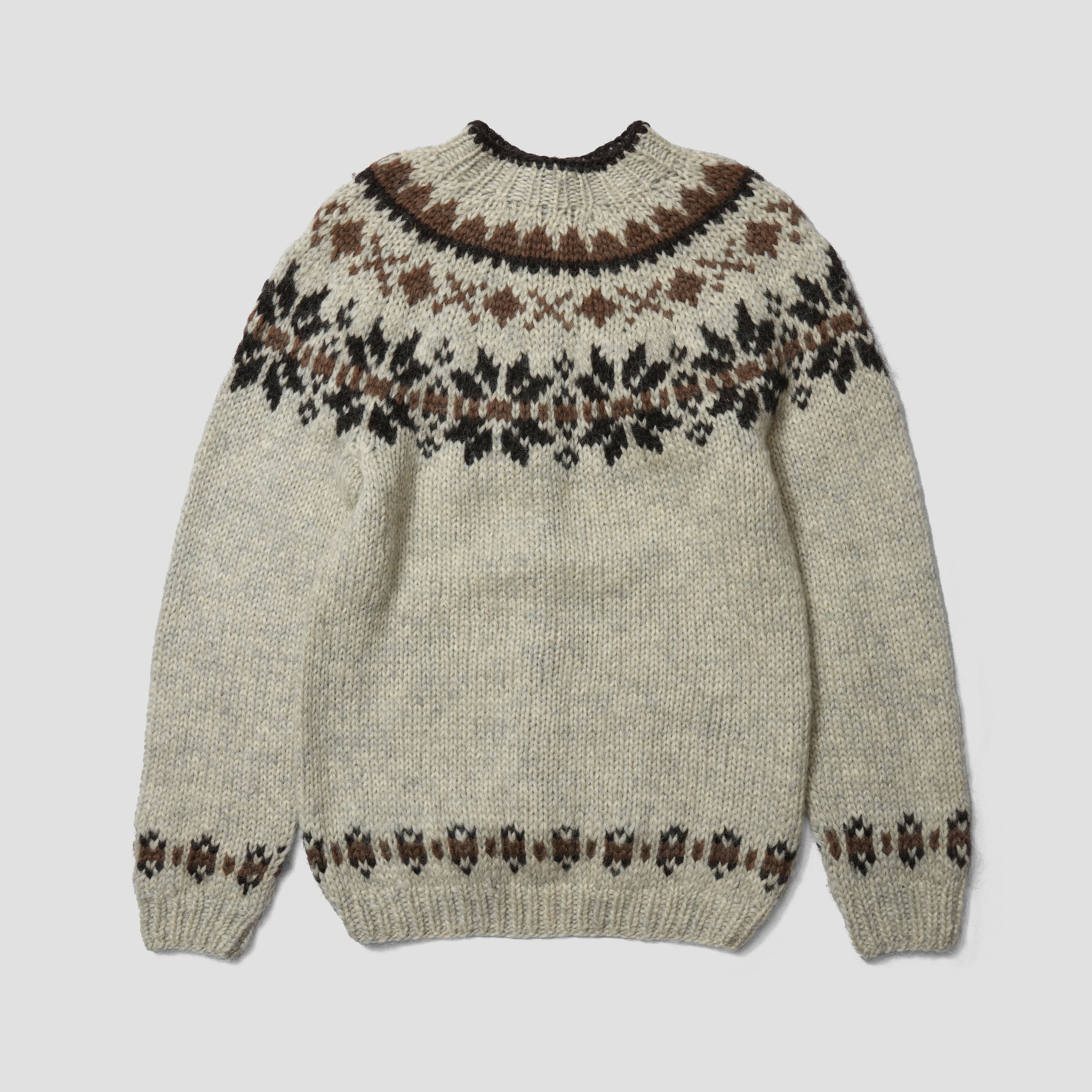 70's Hilda Ltd Wool Nordic Knit Cardigan | Pay ID