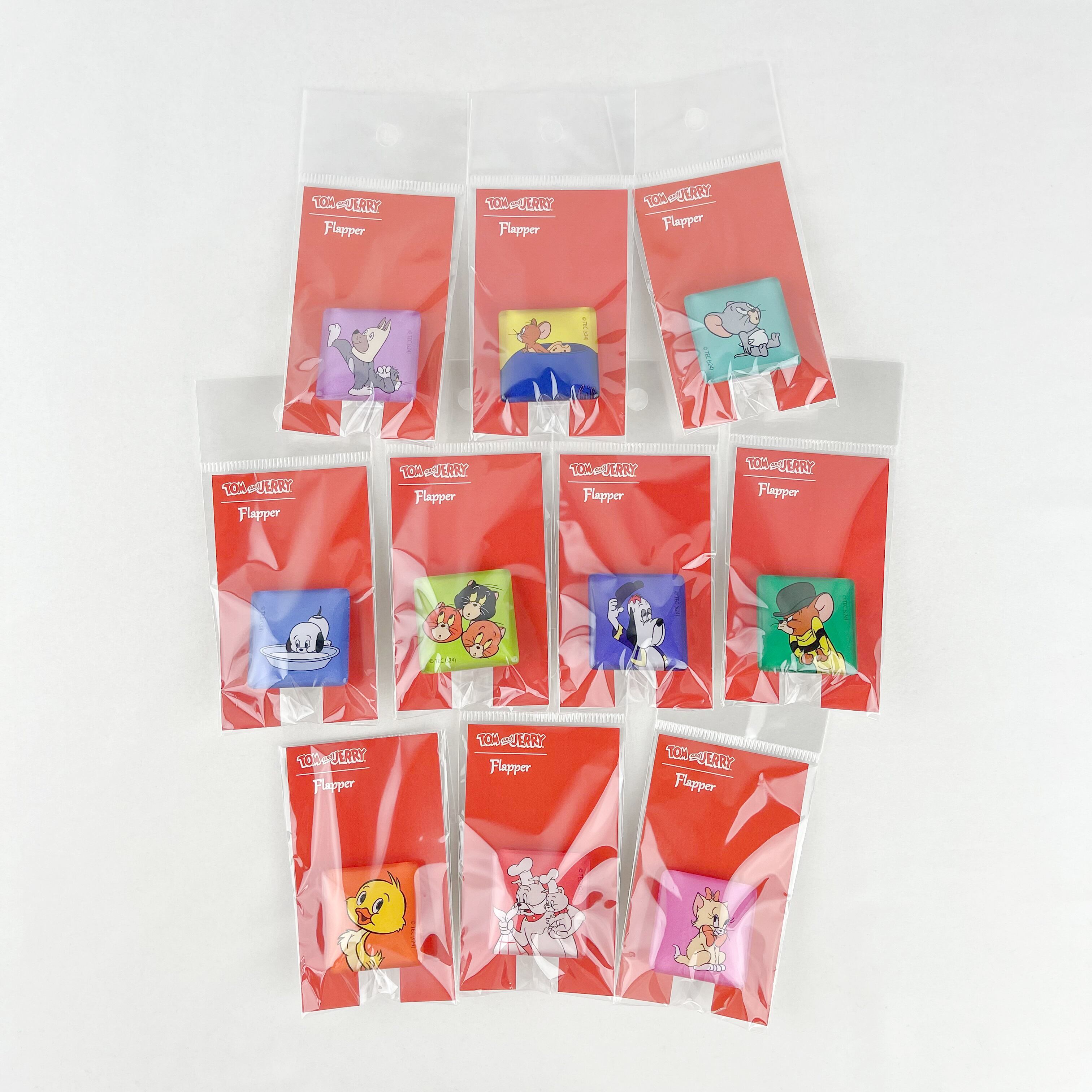 F248124_TOM and JERRY×Flapperフレンズガラスクリップ | Flapper