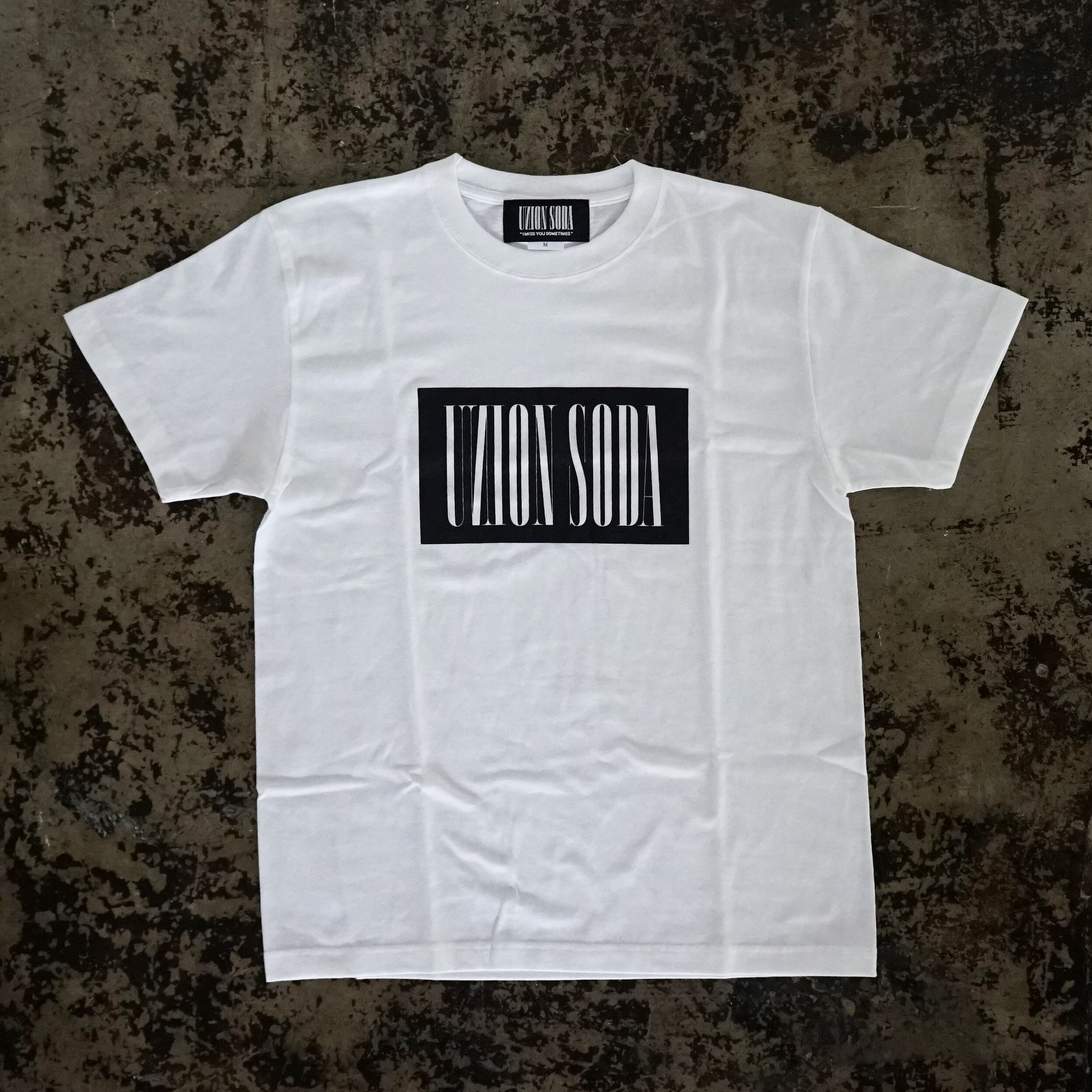 ノーマルオンス・バーコードロゴTシャツ (ホワイト) | UNION SODA