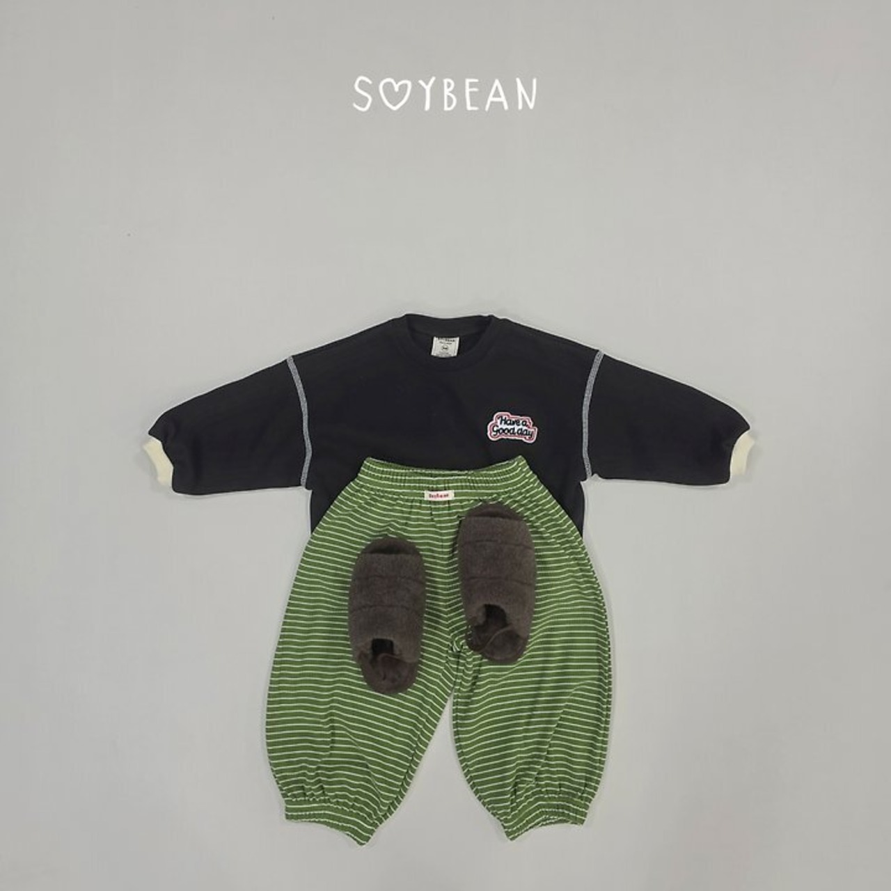 【取寄】SOYBEAN GoodddyガイロップMTM|秋服|韓国子供服| 26/AT