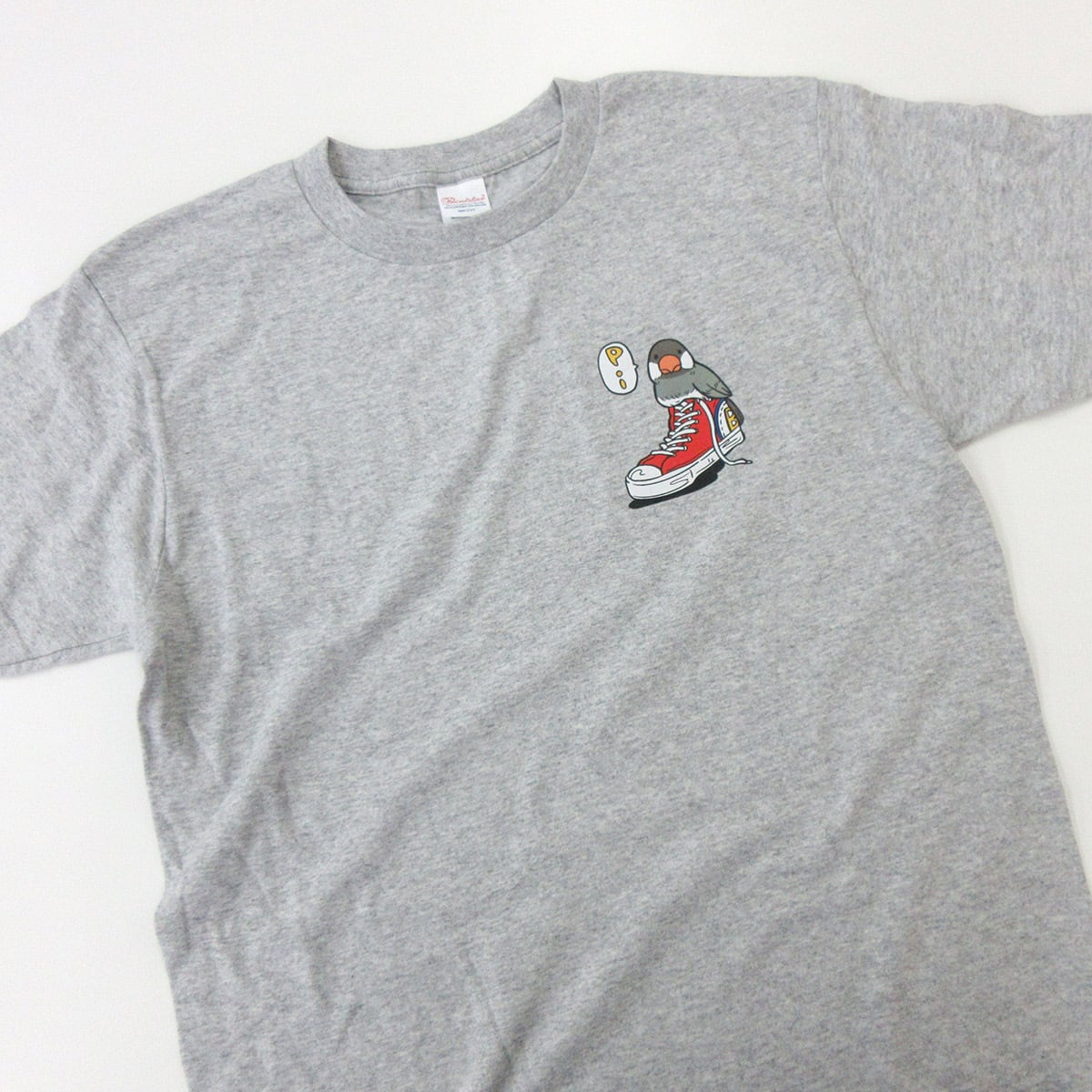 スニーカー 桜文鳥Tシャツ am72 おもしろtシャツ