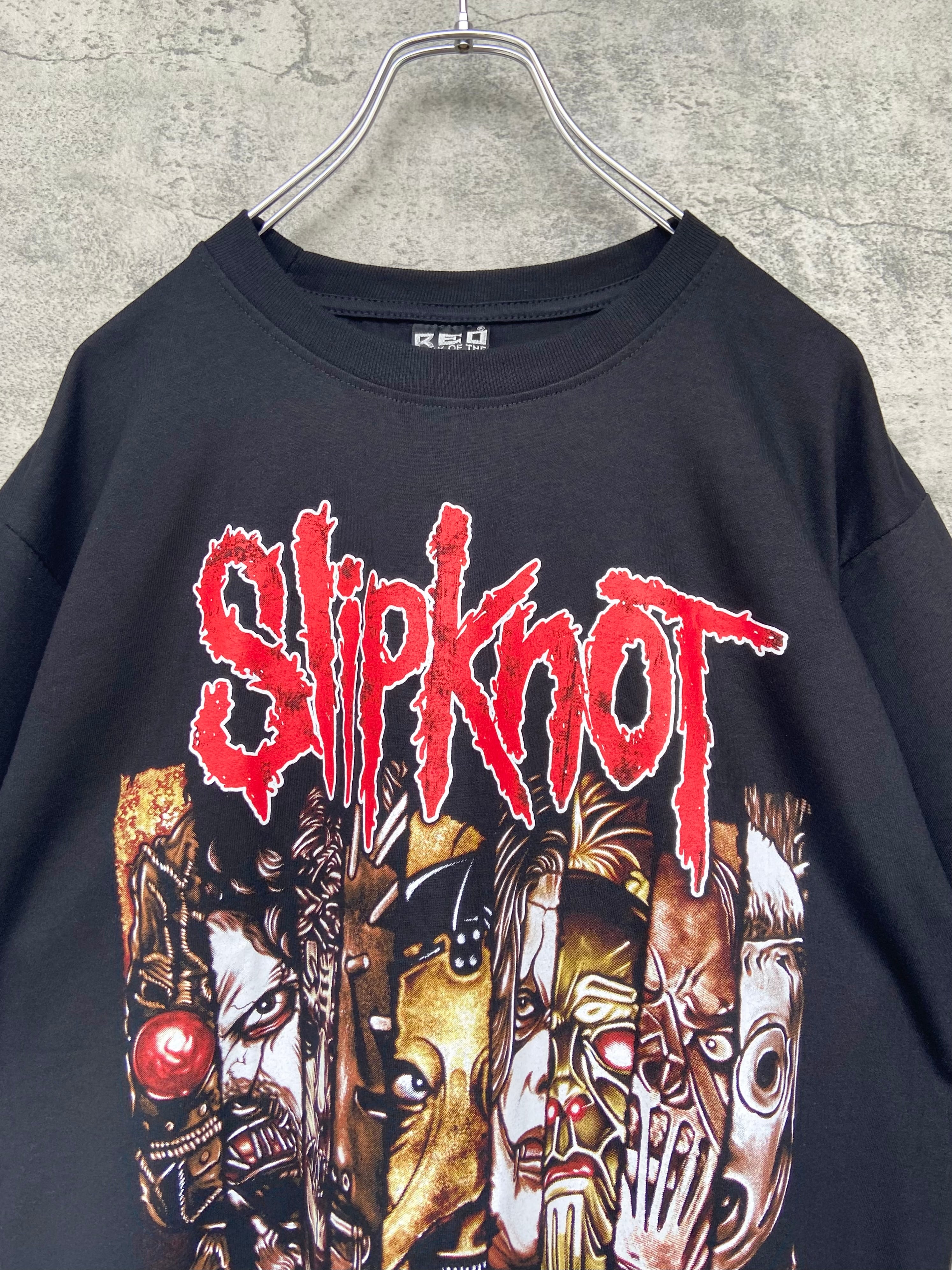 SLIPKNOT/スリップノット 両面ロゴ Tシャツ 海外バンド | 【古着 らく ...