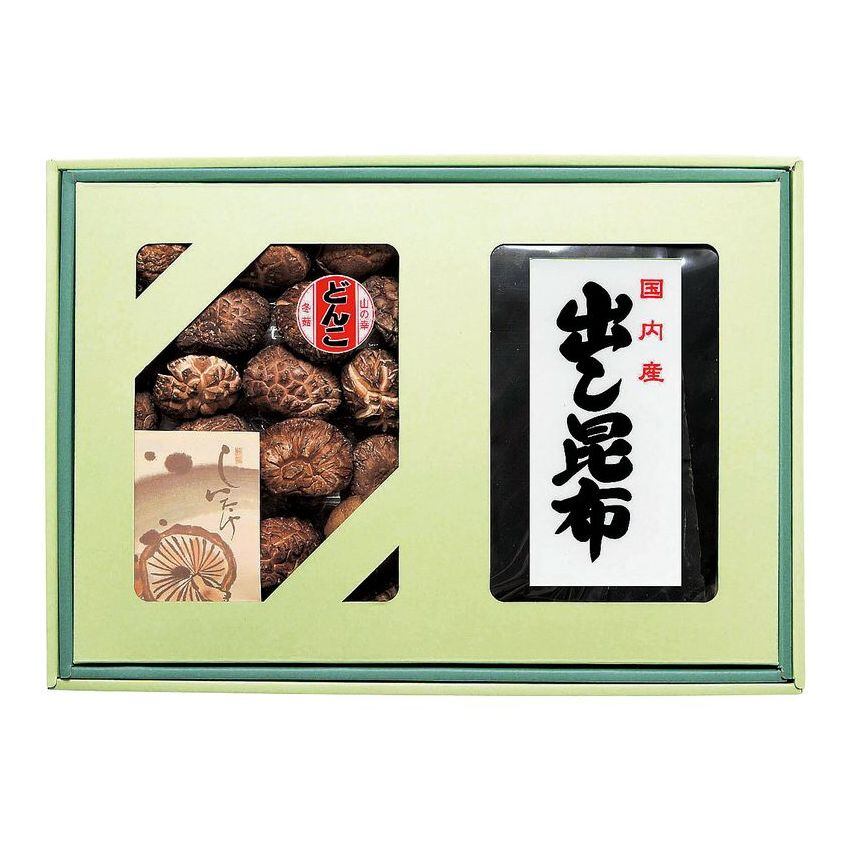 国産椎茸＆昆布セット　MSK-50　ヨシハラギフト【公式】オンラインショップ