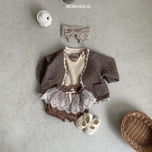 [bebeholic] cheese lace bloomer