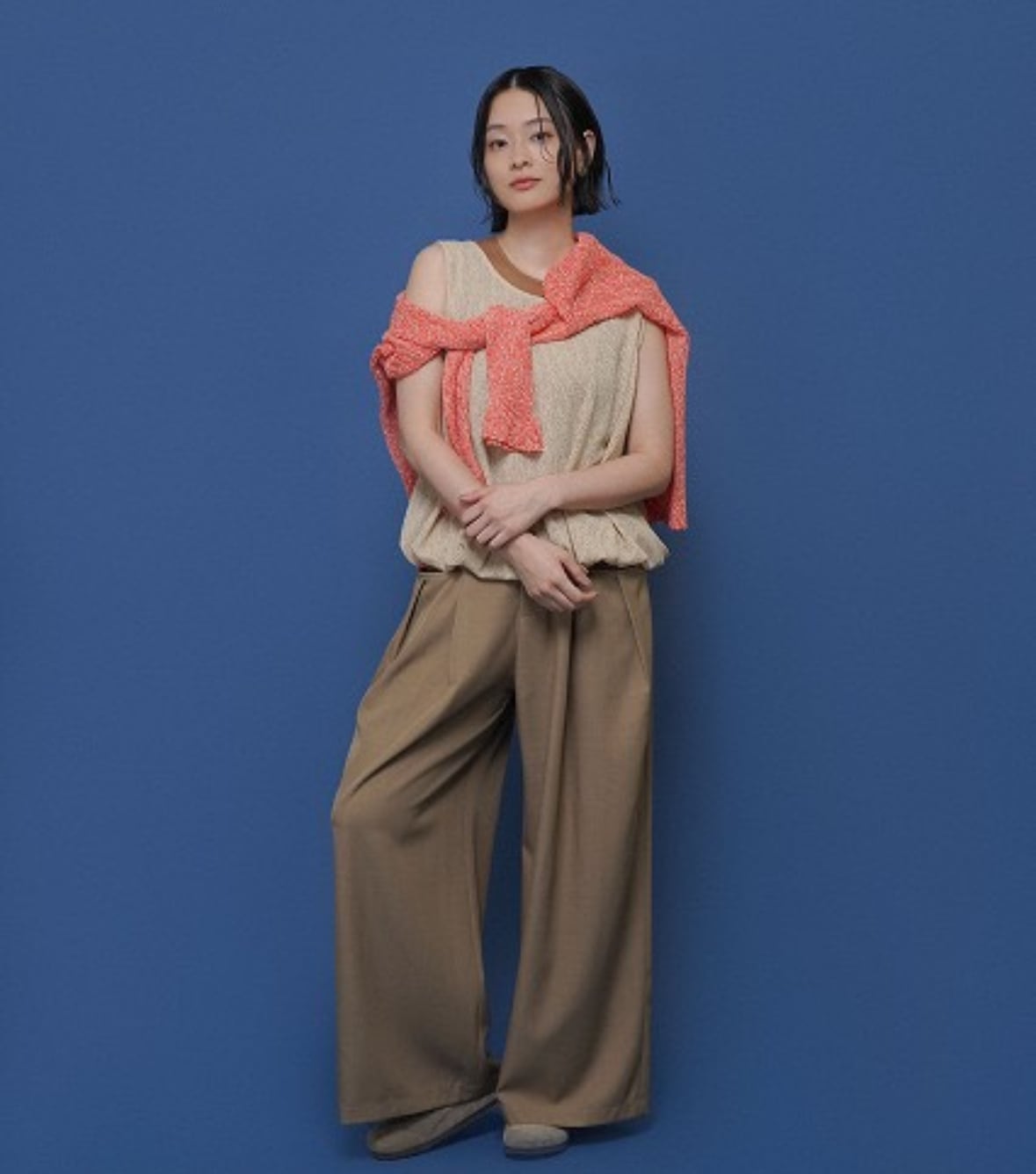 SALE！CYAN TOKYO シアントーキョー シアーコンビバルーンタンク