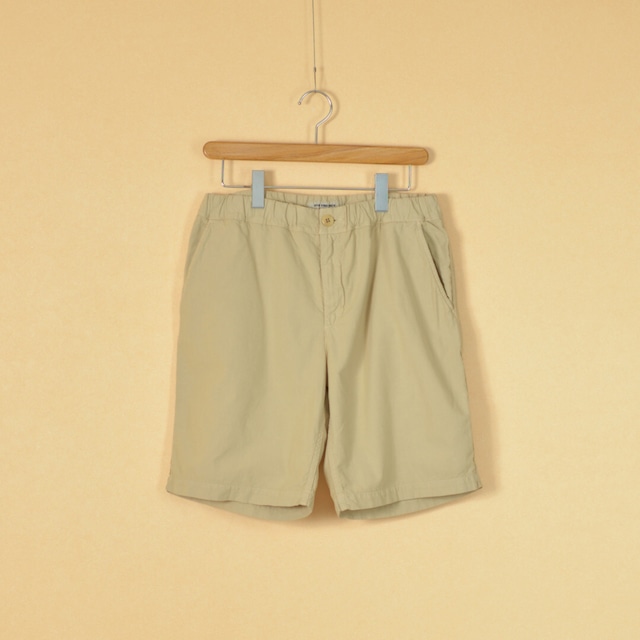 FOB FACTORY エフオービーファクトリー　F4167 SICILIA SHORTS シシリアショーツ・ベージュ【メンズ】