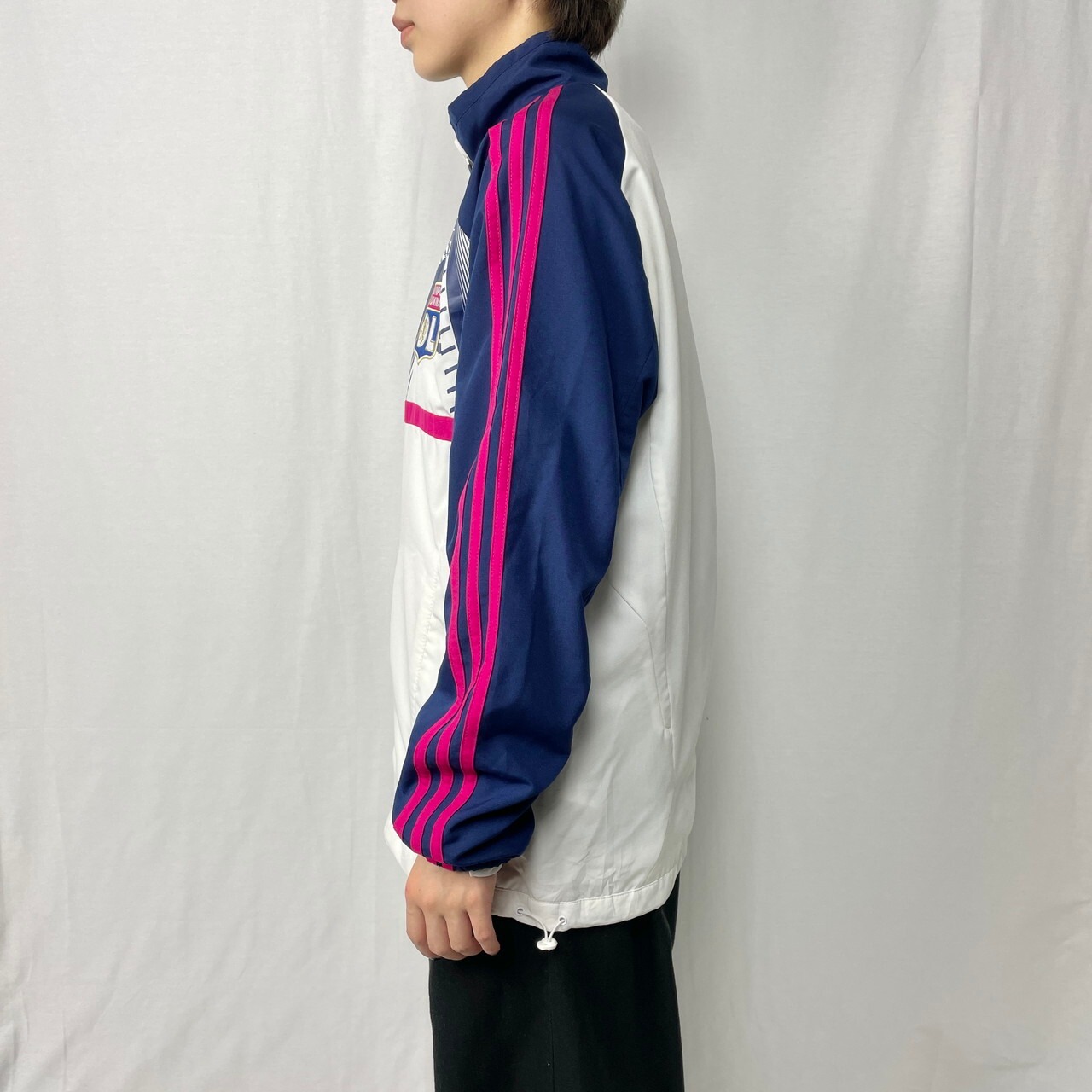 00年代 adidas アディダス OLYMPIQUE LYONNAIS オリンピック・リヨン 