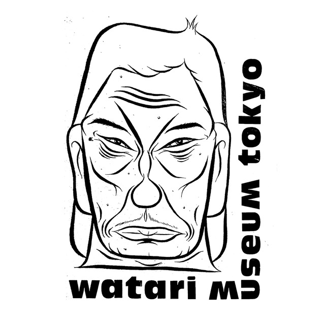 Barry McGee：WATARI MUSEUM TOKYO “Face 2025" T-Shirt (White)