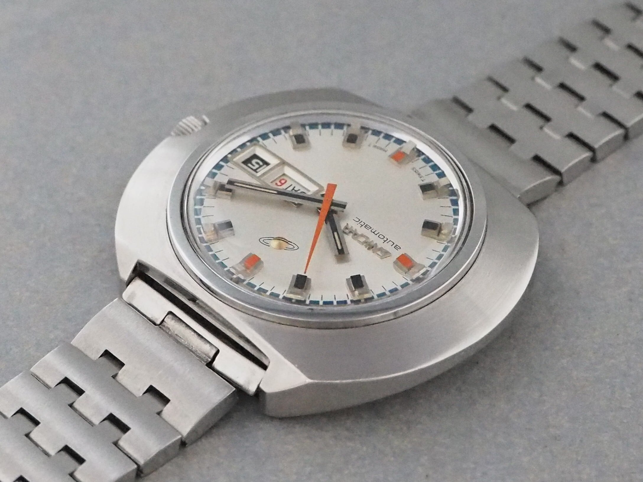 ENICAR Automatic 自動巻き時計 本体 エニカ 自動巻き 機械式デジタル 珍品 | アンティーウオッチマンは