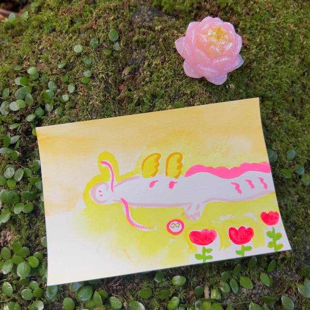 龍神さま＊幸せを呼ぶ蓮の花オルゴナイトセット（姫龍）