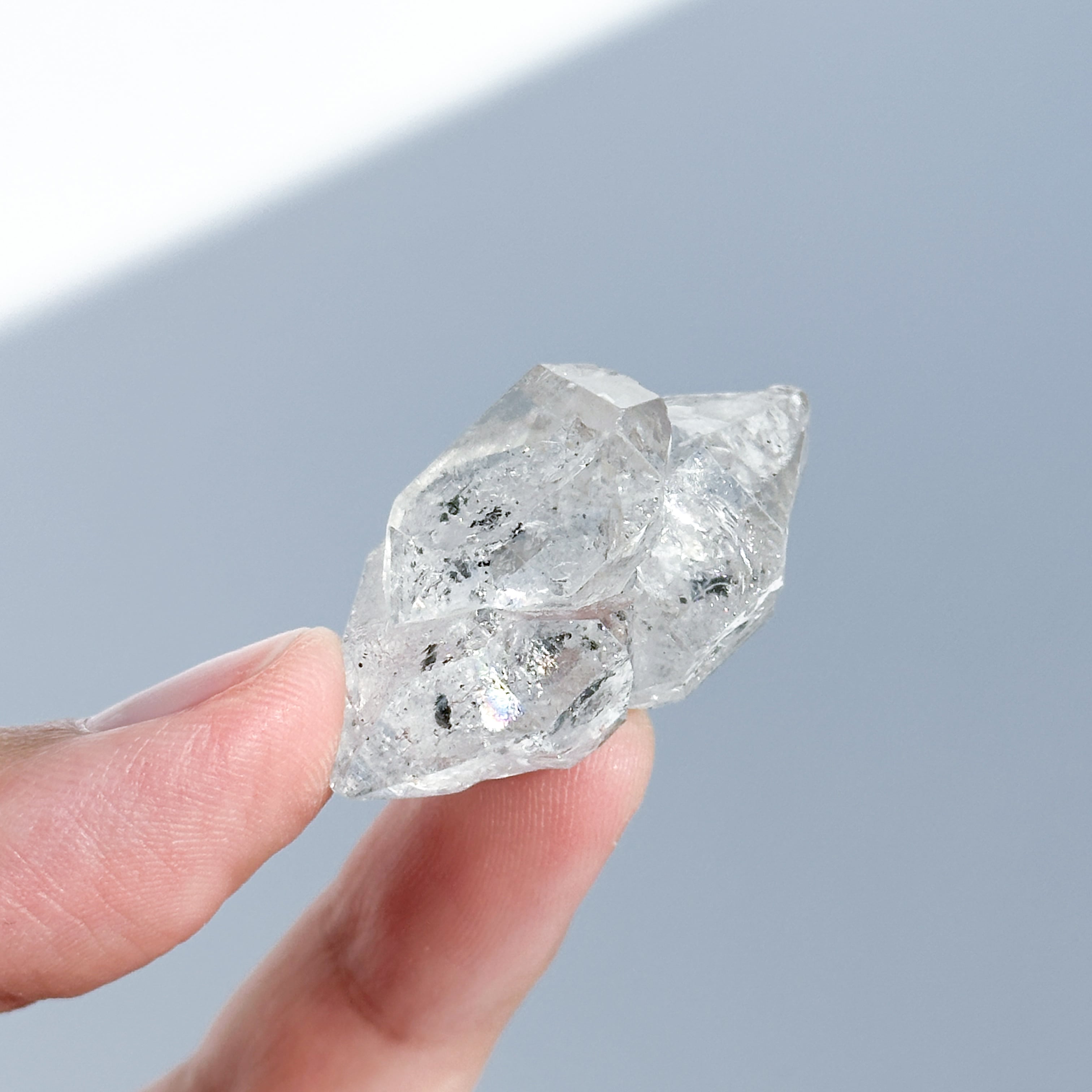 パキスタン産 ハーキマータイプ水晶86◇Herkimer type Clear Quartz◇ 天然石・鉱物・パワーストーン