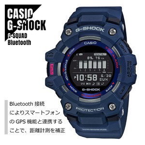 CASIO カシオ G-SHOCK Gショック G-SQUAD Gスクワッド スマートフォンリンク Bluetooth通信 GBD-100-2 腕時計 メンズ