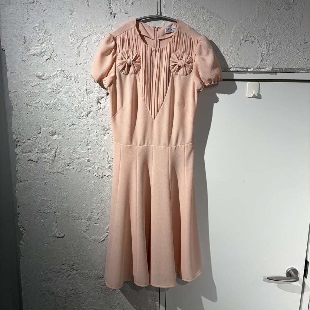 RED VALENTINO 半袖ドレス RED VALENTINO レッド ヴァレンティノ Short Sleeve Dress ドレス