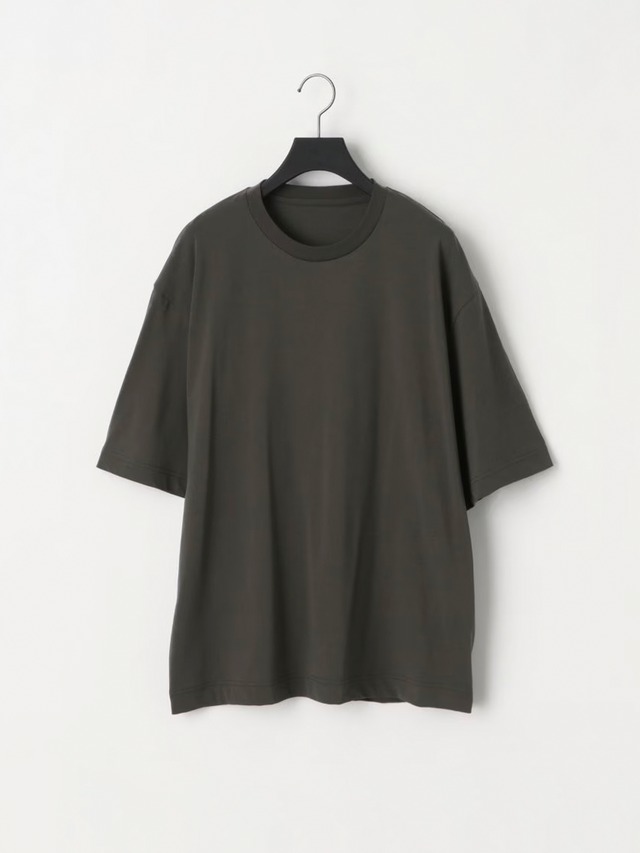 KANEMASA PHIL.　36G High Twist SS Tee　CHARCOAL　KM26S-016