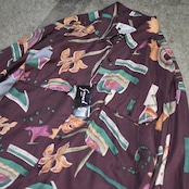 goouch dead stock design pattern silk shirt