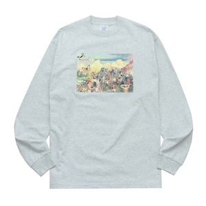 WHIMSY / BEAUTIFUL PEOPLE L/S TEE GREY