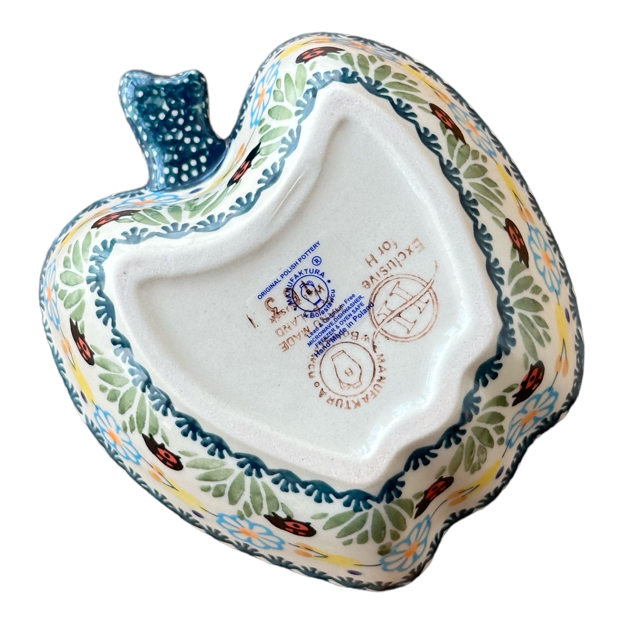 ポーリッシュポタリー アップルボウル りんご形 M99-IF45 | PAYSAGE