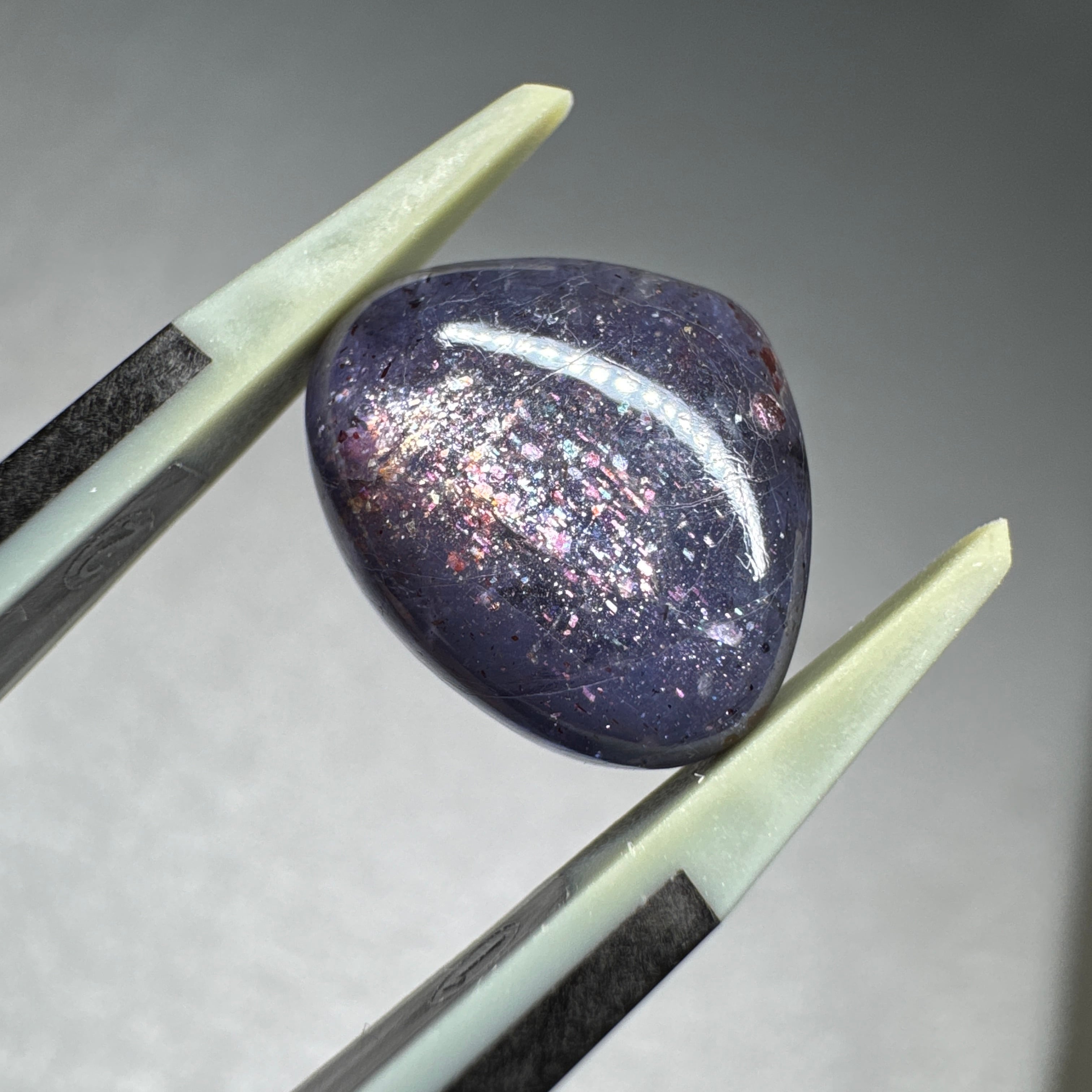 バイカラートルマリン 〜ブルーグリーンのウェーブ〜 1.83ct 7.6×6.2