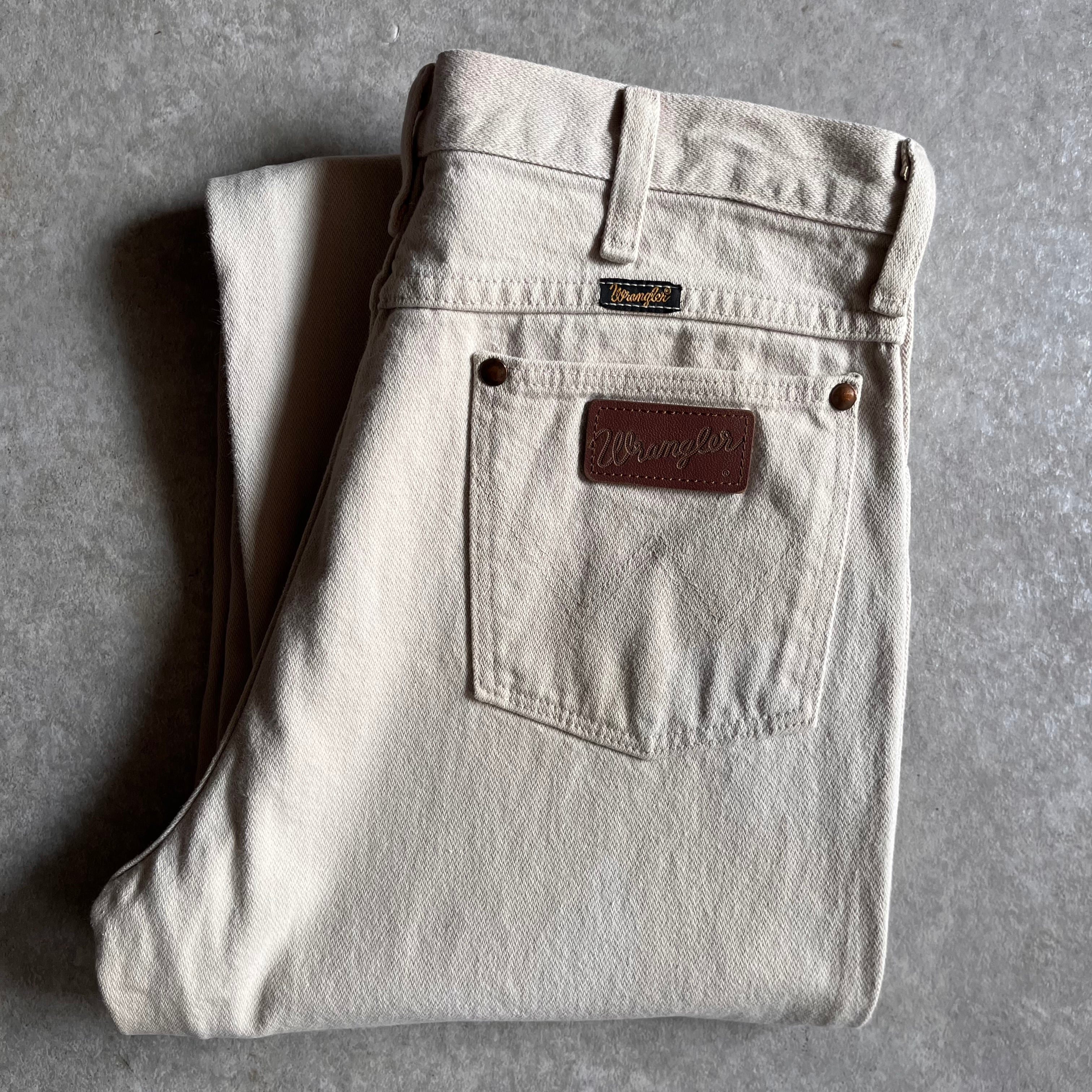 1990s Wrangler 936WHT Pants W33 L31 Made in USA H371