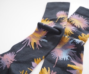 Bonne Maison/【Cauchemar】Knee-highs Night Flower CC9-03