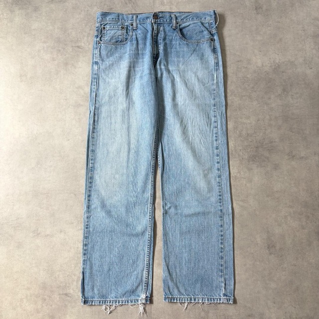 リーバイス569 Levis W34 ブルーデニム 青 古着 ヒゲ 20463