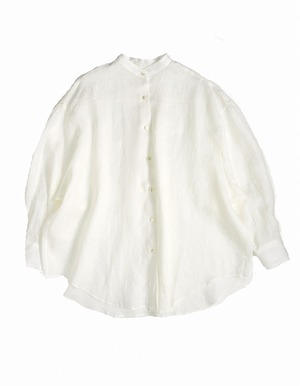 French Linen Balloon Shirt