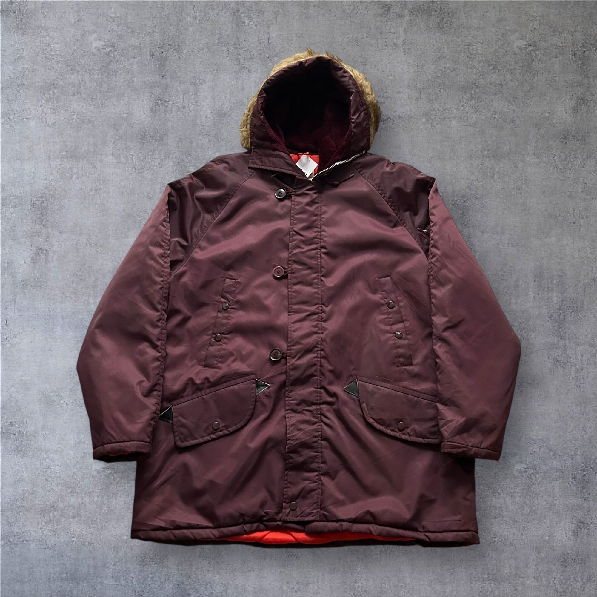 1970s〜 MONTGOMERY WARD N-3B Jacket "Burgundy"【高円寺店】