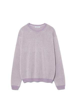 [LE17SEPTEMBRE][MEN] OPEN-KNIT PULLOVER [PURPLE] 正規品 韓国ブランド 韓国通販 韓国代行 韓国ファッション LE 17 SEPTEMBRE ル 17 セプテンバー 韓国 店舗