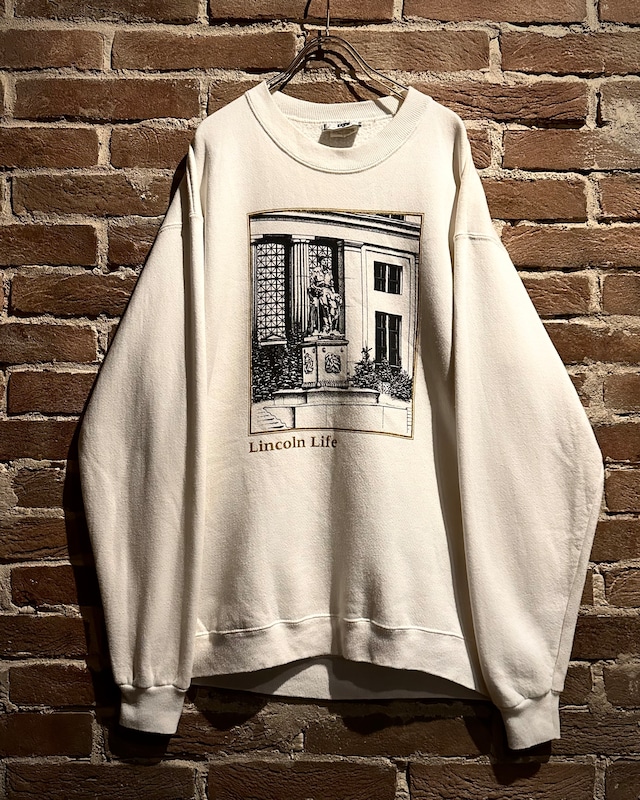 【Caka act3】“Lee” Graphic Print Vintage Loose Sweatshirt