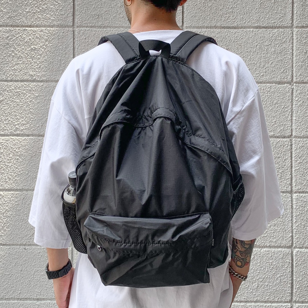 PACKING / RIP STOP BACKPACK (LIGHT WEIGHT) - BLACK (パッキング 
