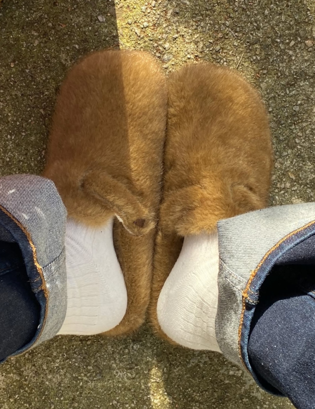 【新作5%OFF・3日間】Fur-Clog Sandal Shoes_2colors