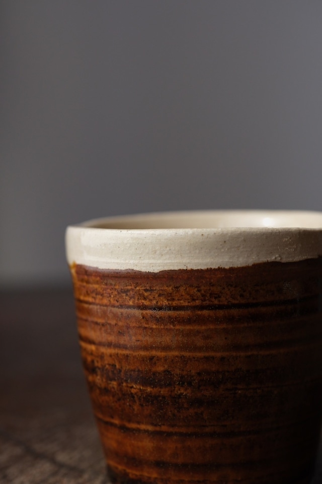 そばちょこ 飴釉