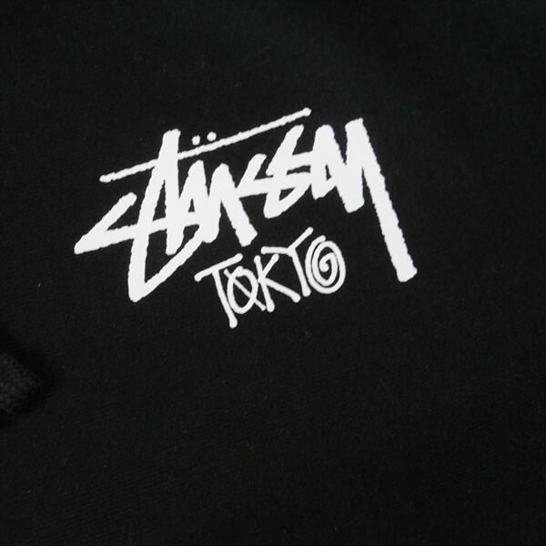 Size【L】 STUSSY ステューシー 24SS STOCK TOKYO ZIP HOOD BLACK 東京